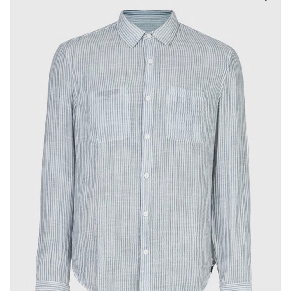 John Varvatos Neil LS reversible sport shirt